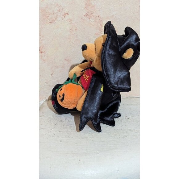 Disney Mini Bean Bag WITCH POOH 8'' Winnie The Pooh Plush Toy Bear - - Picture 4 of 8